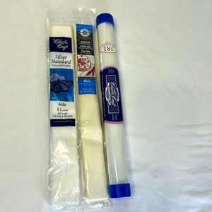 3 sets NWT Aida cloth 11, 14 & 18 count